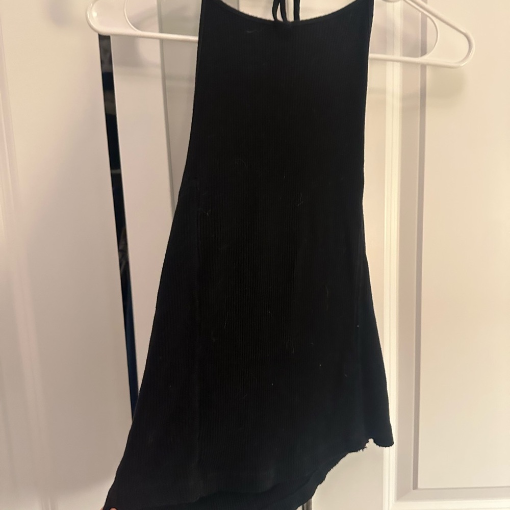 Free People Black Tank Top